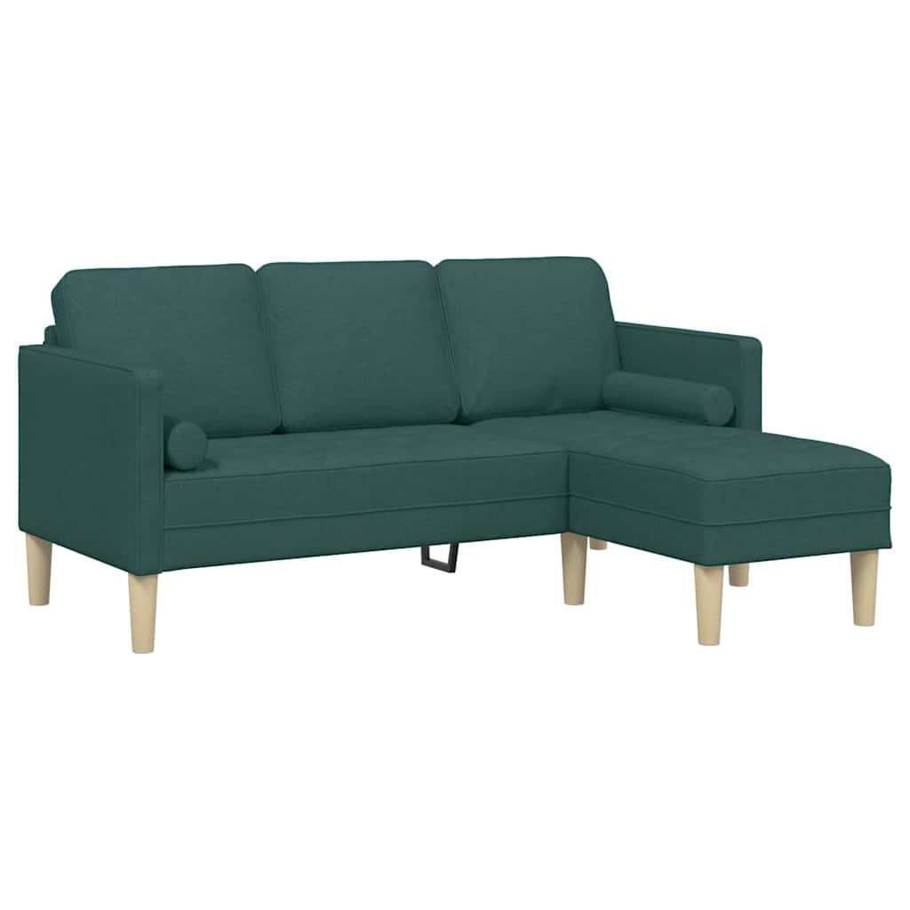 Bankstel met kussen Donkergroen Polyester is nu te koop bij PeponiXL, paradijselijk wonen!