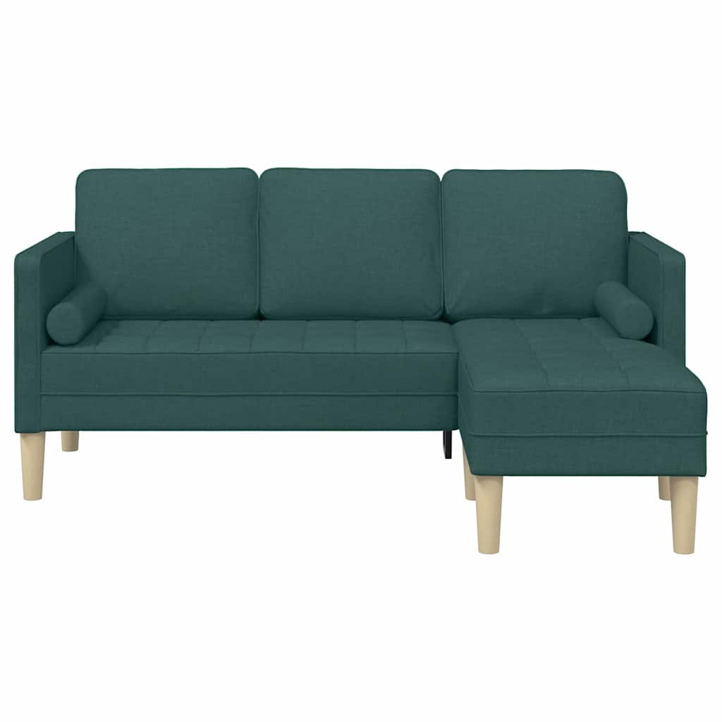 Bankstel met kussen Donkergroen Polyester is nu te koop bij PeponiXL, paradijselijk wonen!