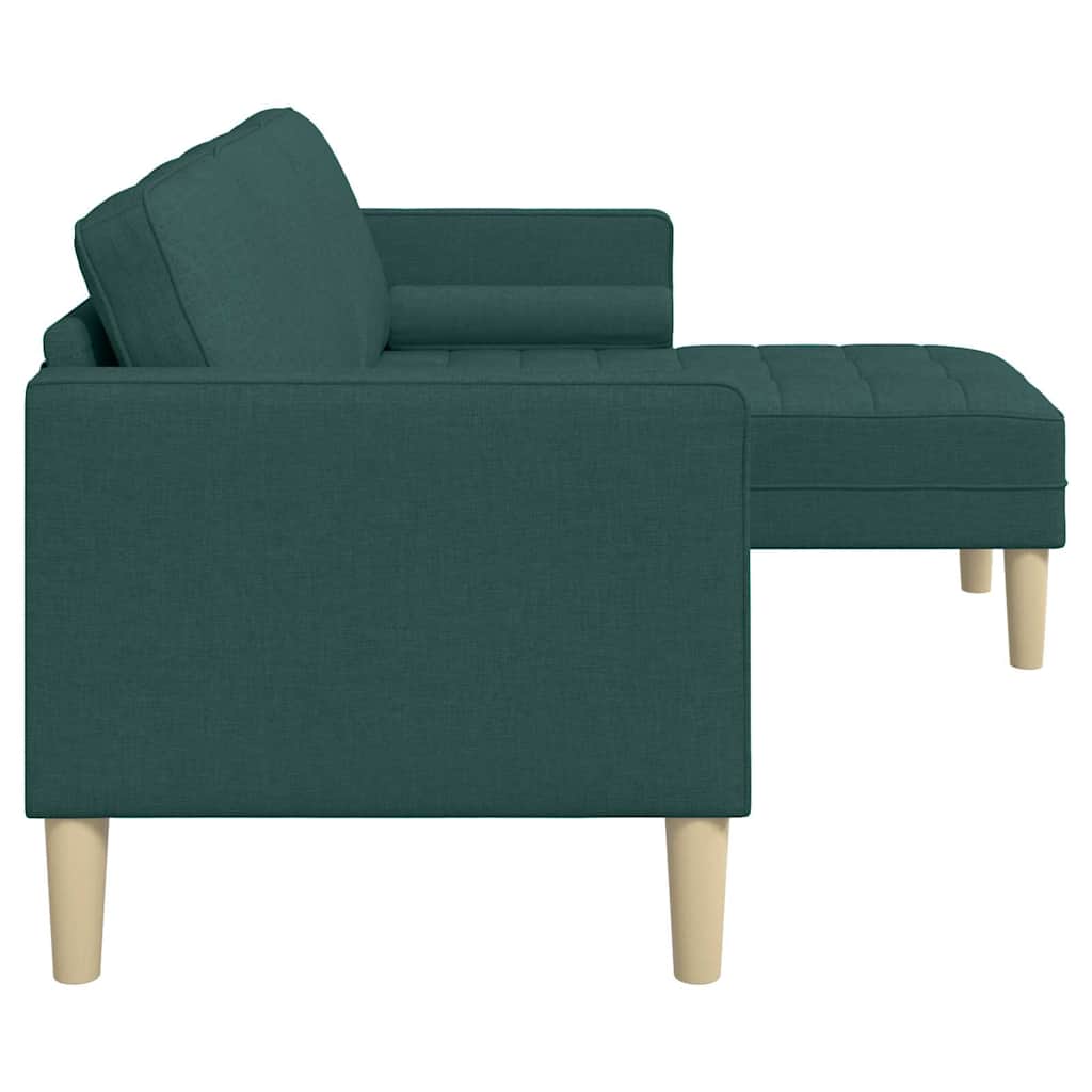 Bankstel met kussen Donkergroen Polyester is nu te koop bij PeponiXL, paradijselijk wonen!