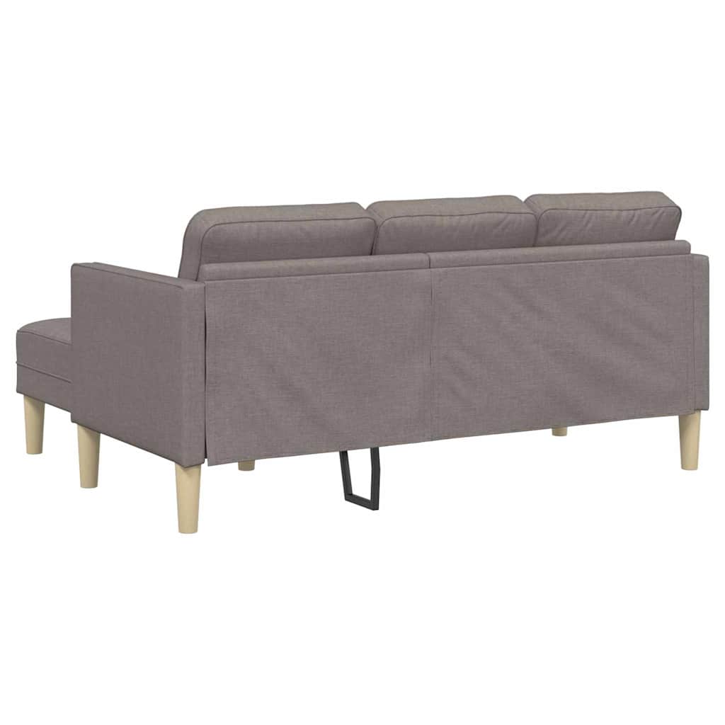 Bankstel met kussen Taupe Polyester is nu te koop bij PeponiXL, paradijselijk wonen!