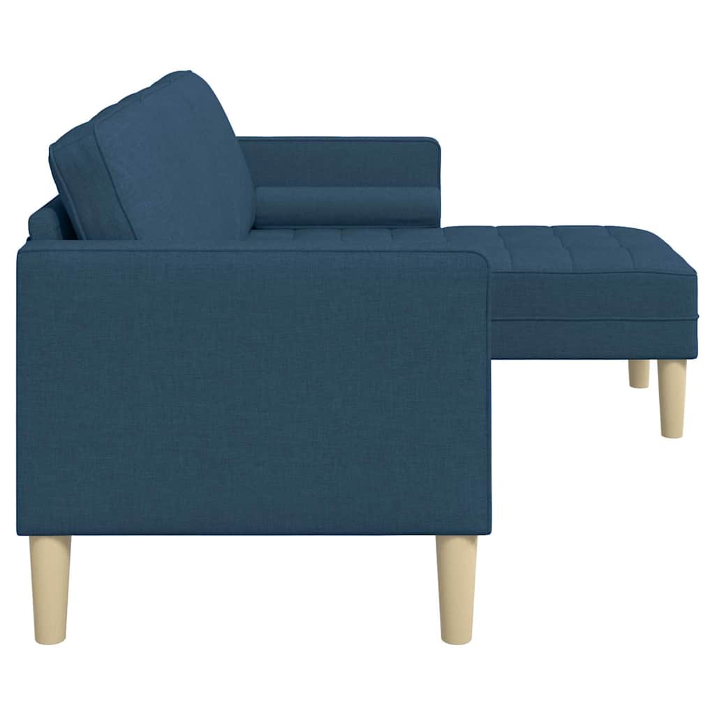 Bankstel met kussen Blauw Polyester is nu te koop bij PeponiXL, paradijselijk wonen!