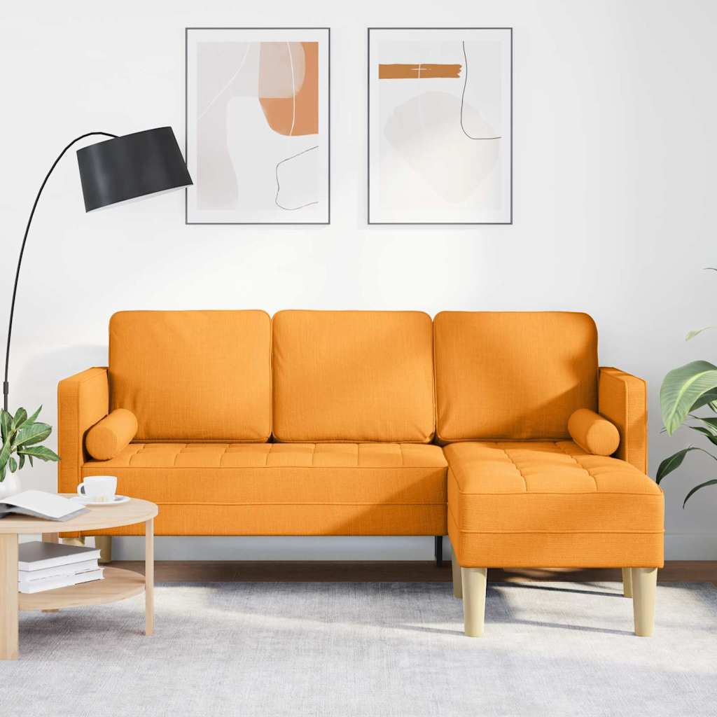 Bankstel met kussen Donkergeel Polyester is nu te koop bij PeponiXL, paradijselijk wonen!