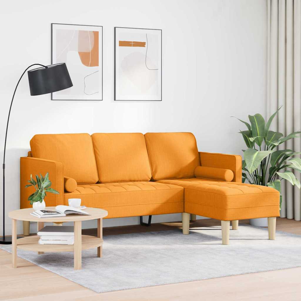 Bankstel met kussen Donkergeel Polyester is nu te koop bij PeponiXL, paradijselijk wonen!