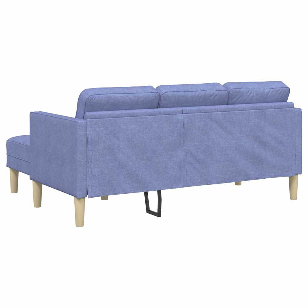 Bankstel met kussen Jeans Blauw Polyester is nu te koop bij PeponiXL, paradijselijk wonen!