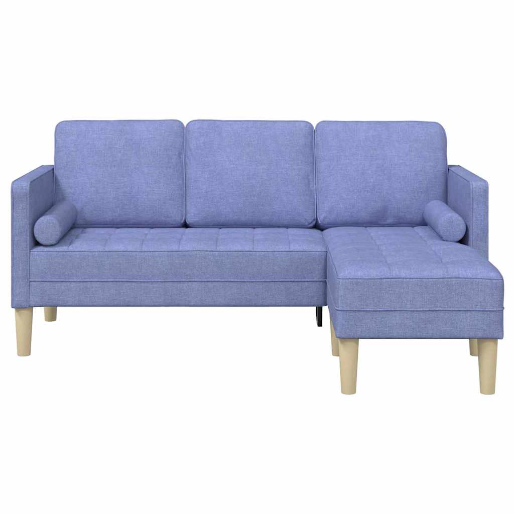Bankstel met kussen Jeans Blauw Polyester is nu te koop bij PeponiXL, paradijselijk wonen!