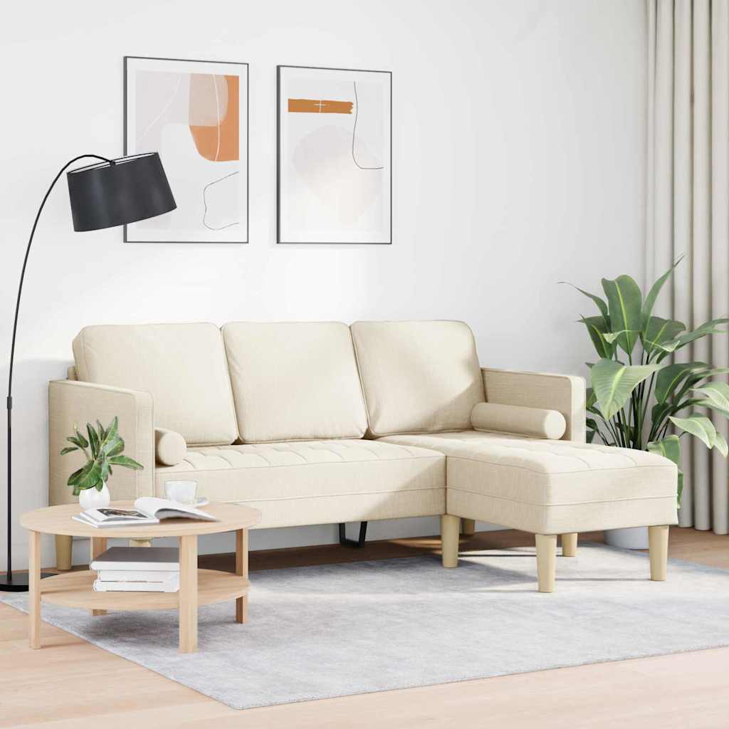 Bankstel met kussen Linnen Polyester is nu te koop bij PeponiXL, paradijselijk wonen!