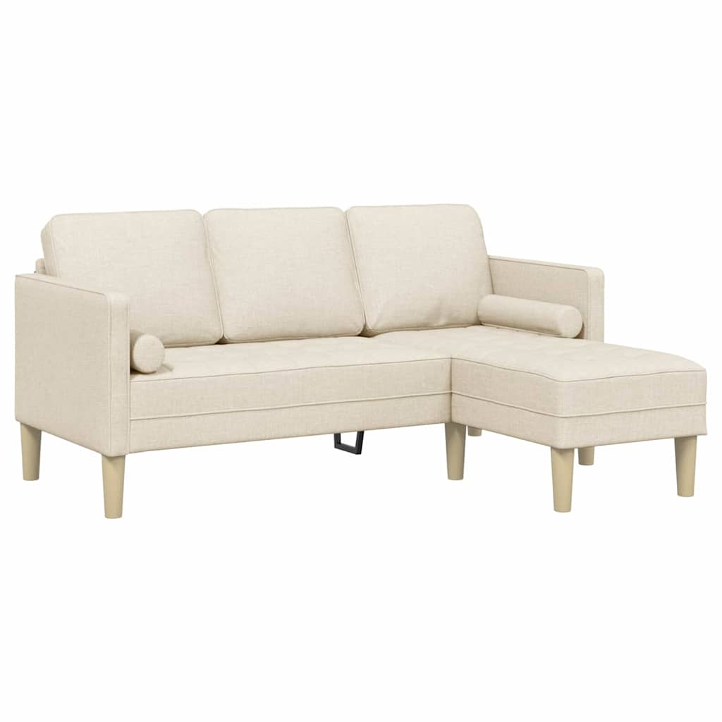 Bankstel met kussen Linnen Polyester is nu te koop bij PeponiXL, paradijselijk wonen!