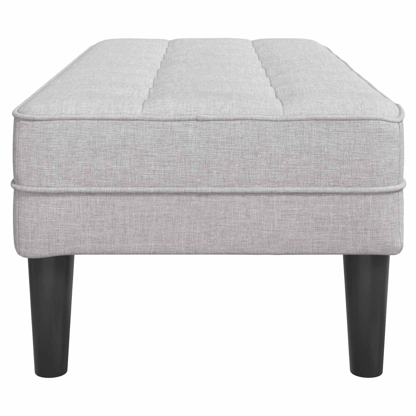 Bank met kussen Wolkengrijs 113 x 57 x 39 cm Stof is nu te koop bij PeponiXL, paradijselijk wonen!
