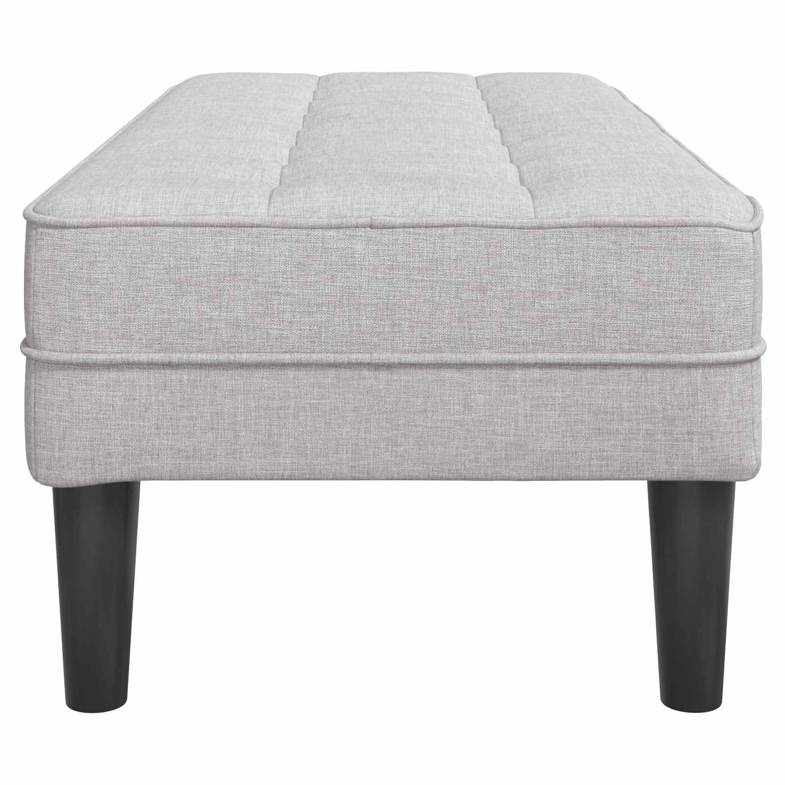 Bank met kussen Wolkengrijs 113 x 57 x 39 cm Stof is nu te koop bij PeponiXL, paradijselijk wonen!