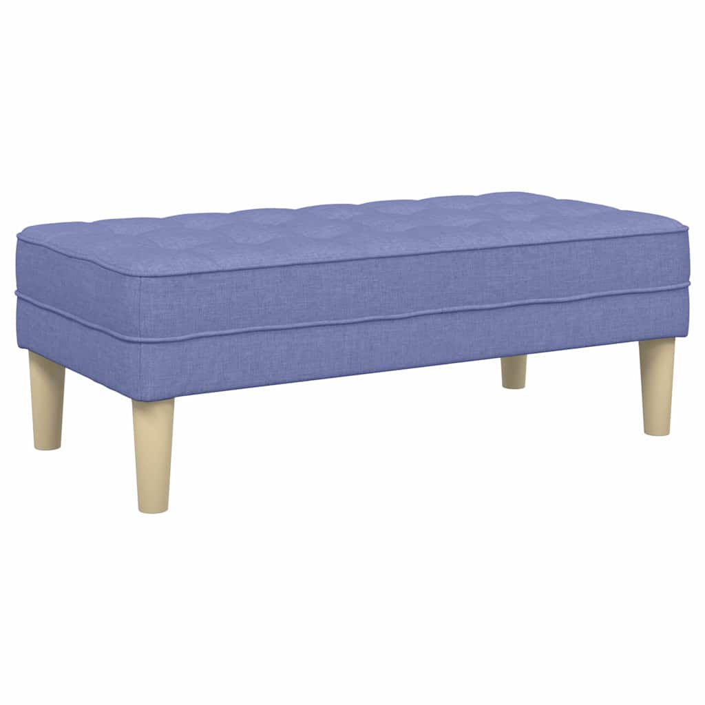 Bank met kussen Jeans Blauw 113 x 57 x 39 cm Stof is nu te koop bij PeponiXL, paradijselijk wonen!