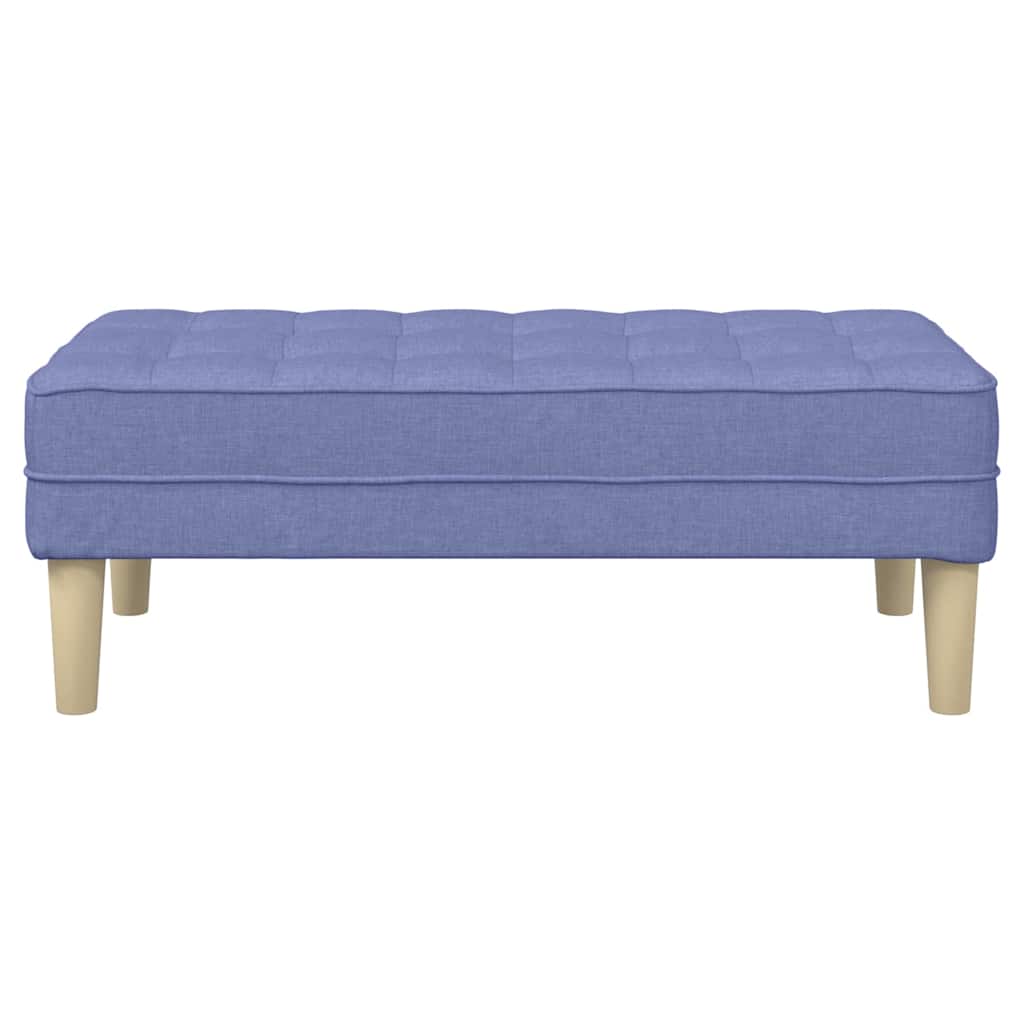 Bank met kussen Jeans Blauw 113 x 57 x 39 cm Stof is nu te koop bij PeponiXL, paradijselijk wonen!