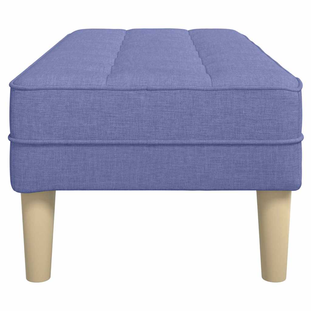 Bank met kussen Jeans Blauw 113 x 57 x 39 cm Stof is nu te koop bij PeponiXL, paradijselijk wonen!