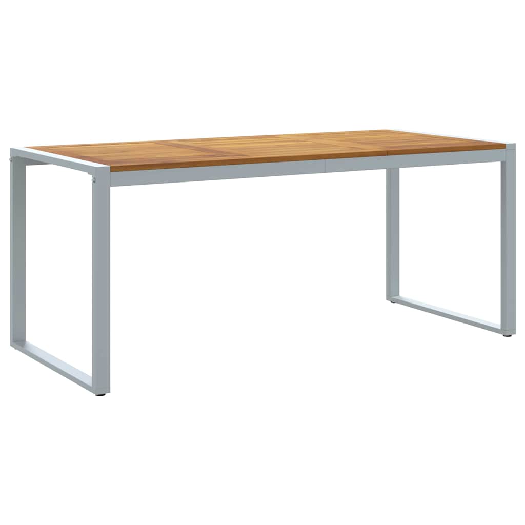 Tuinstafel Grijs 180 x 90 x 75 cm Massief Acaciahout is nu te koop bij PeponiXL, paradijselijk wonen!