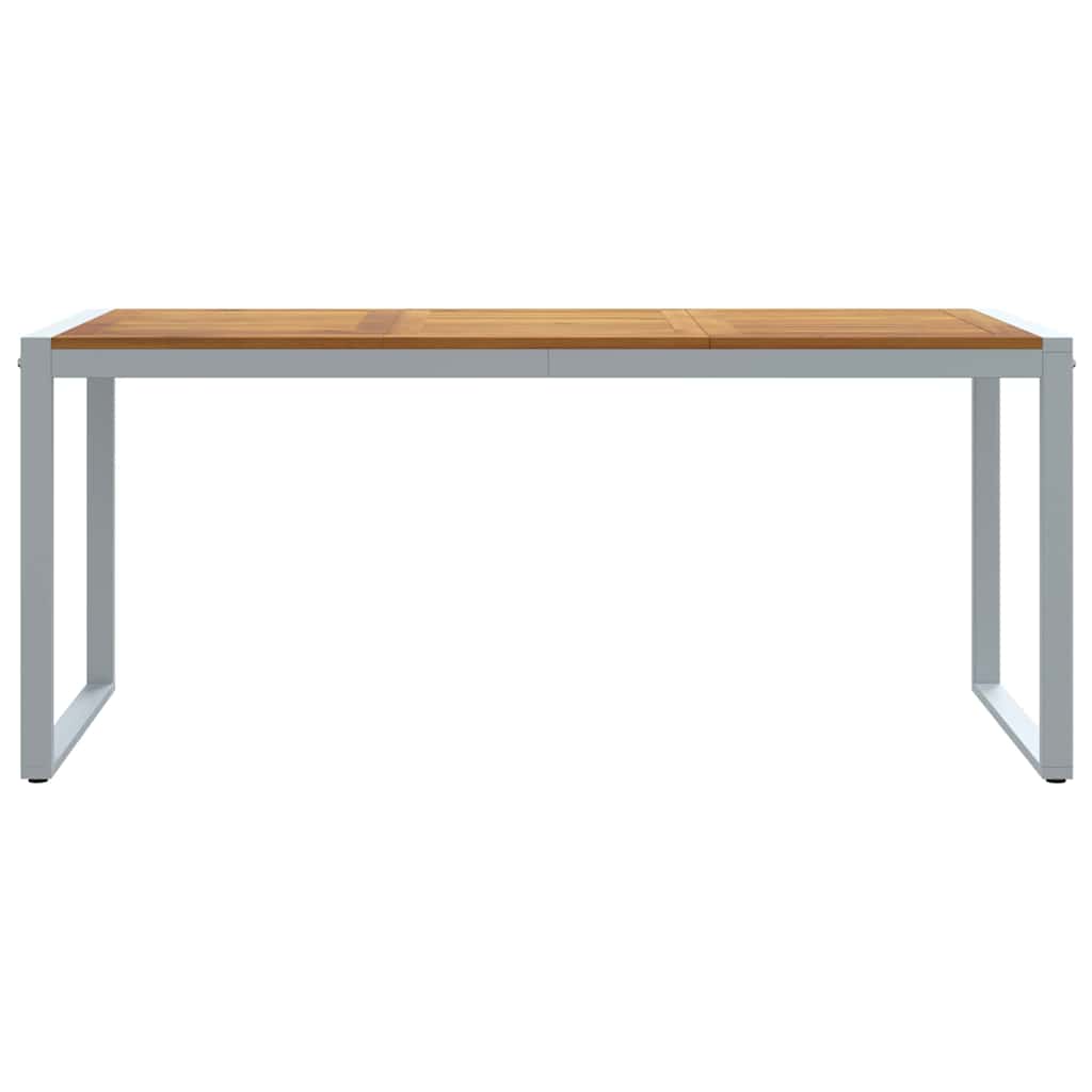 Tuinstafel Grijs 180 x 90 x 75 cm Massief Acaciahout is nu te koop bij PeponiXL, paradijselijk wonen!