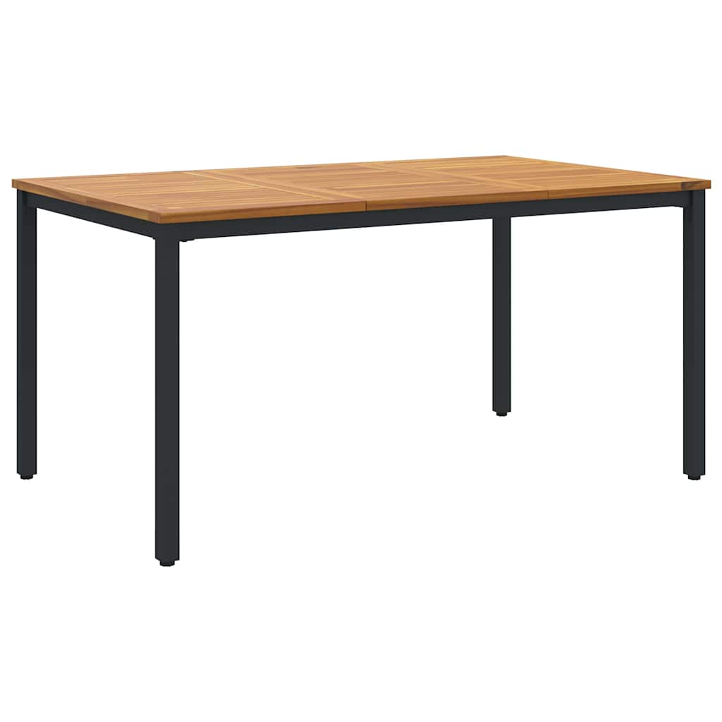Buiten Tafel Natuurlijk en Zwart 150 x 90 x 75 cm is nu te koop bij PeponiXL, paradijselijk wonen!