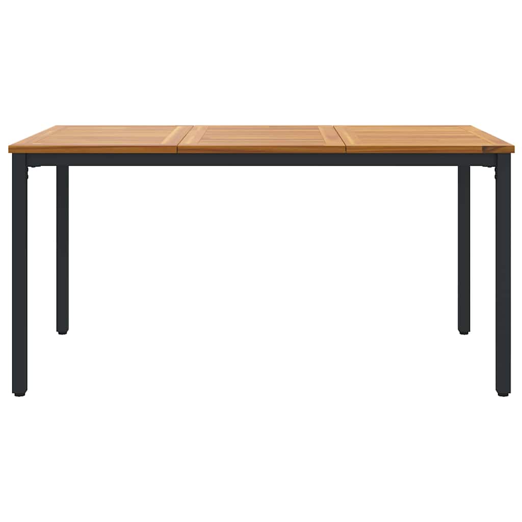 Buiten Tafel Natuurlijk en Zwart 150 x 90 x 75 cm is nu te koop bij PeponiXL, paradijselijk wonen!