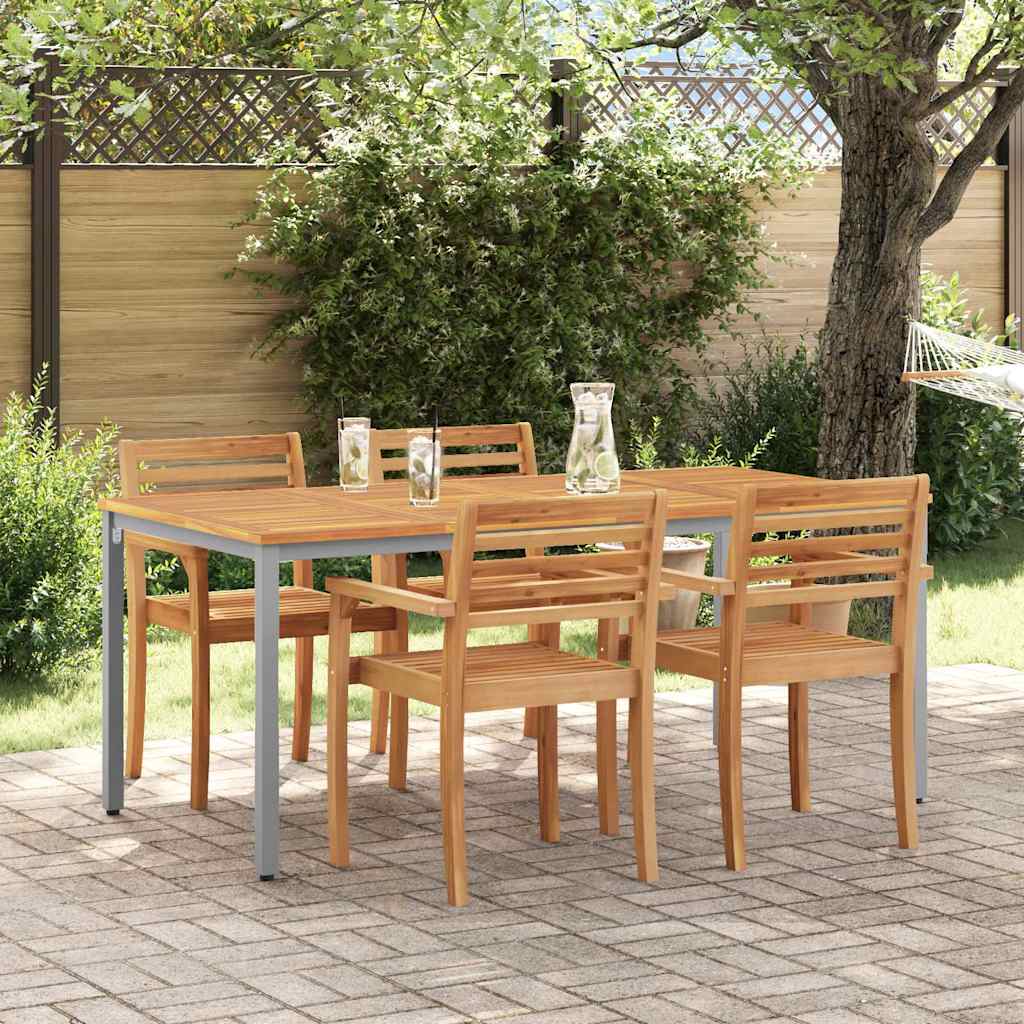 Buiten Tafel Natuurlijk en Grijs 180 x 90 x 75 cm is nu te koop bij PeponiXL, paradijselijk wonen!