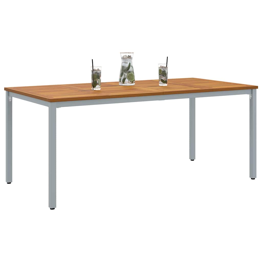 Buiten Tafel Natuurlijk en Grijs 180 x 90 x 75 cm is nu te koop bij PeponiXL, paradijselijk wonen!