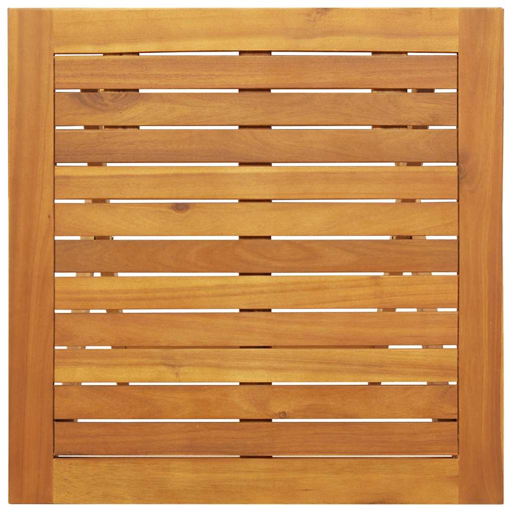 Bistroset 3 pcs Olie naturel Massief Acaciahout is nu te koop bij PeponiXL, paradijselijk wonen!