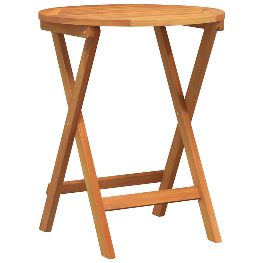 Bistroset 3 pcs Olie naturel Massief Acaciahout is nu te koop bij PeponiXL, paradijselijk wonen!