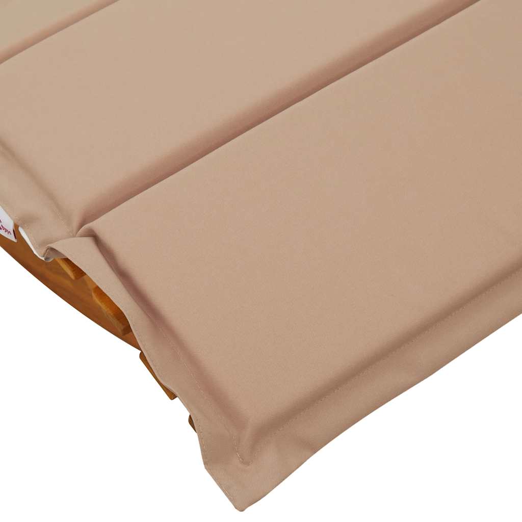 Ligbed schommelend met kussen massief acaciahout is nu te koop bij PeponiXL, paradijselijk wonen!