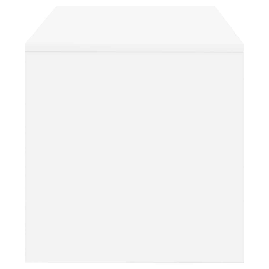 Tv-meubel 60x40x40 cm bewerkt hout wit is nu te koop bij PeponiXL, paradijselijk wonen!