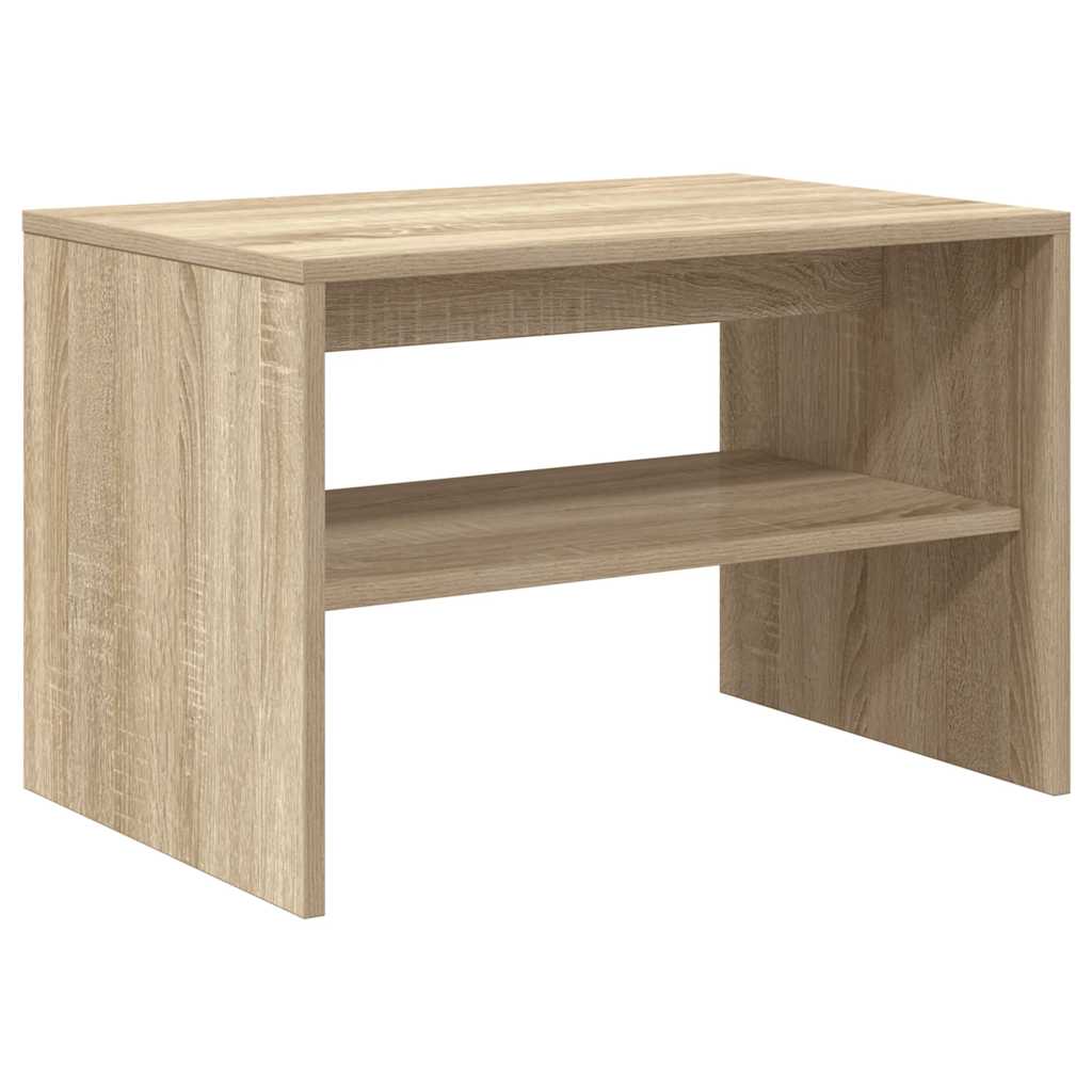 Tv-meubel 60x40x40 cm bewerkt hout sonoma eikenkleurig is nu te koop bij PeponiXL, paradijselijk wonen!