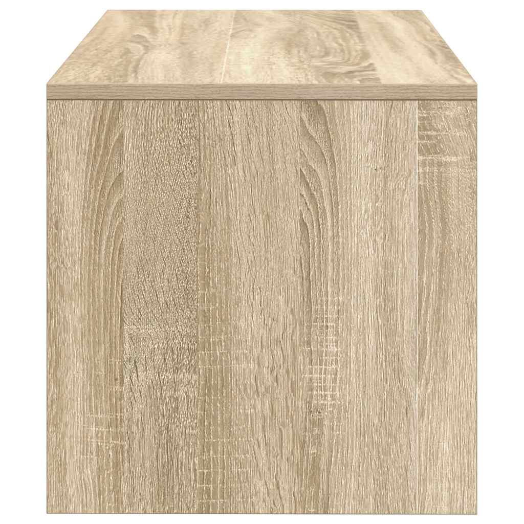Tv-meubel 60x40x40 cm bewerkt hout sonoma eikenkleurig is nu te koop bij PeponiXL, paradijselijk wonen!