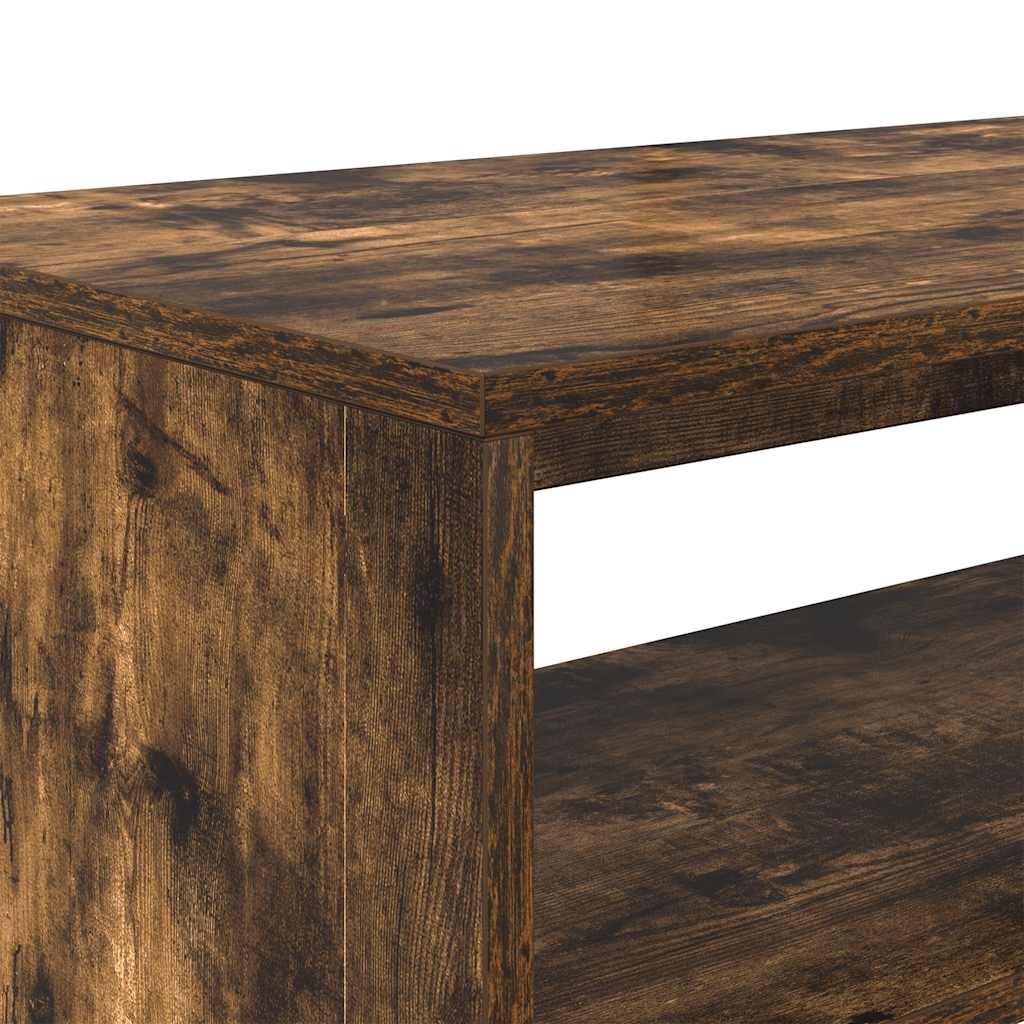 Tv-meubel 60x40x40 cm bewerkt hout gerookt eikenkleurig is nu te koop bij PeponiXL, paradijselijk wonen!