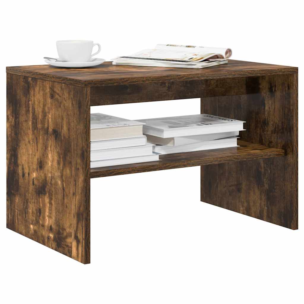 Tv-meubel 60x40x40 cm bewerkt hout gerookt eikenkleurig is nu te koop bij PeponiXL, paradijselijk wonen!