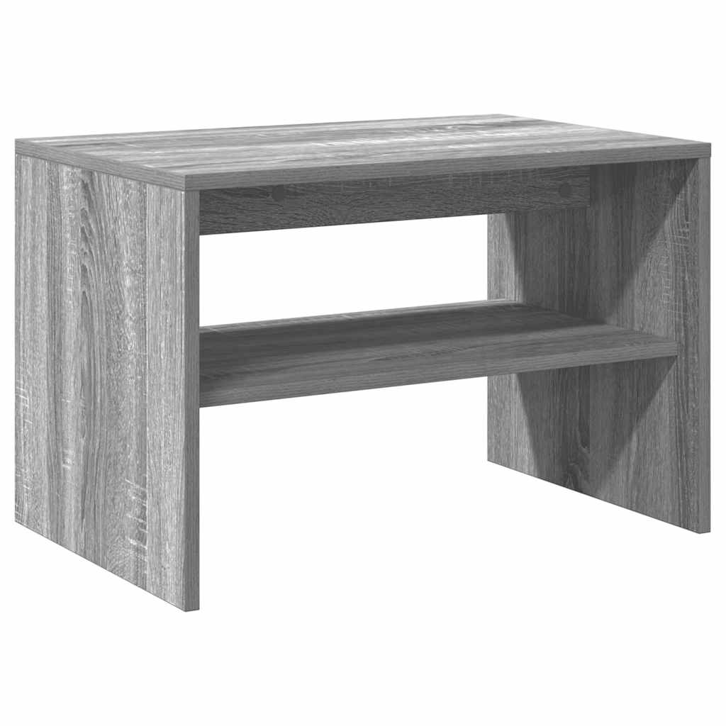 Tv-meubel 60x40x40 cm bewerkt hout grijs sonoma eikenkleurig is nu te koop bij PeponiXL, paradijselijk wonen!
