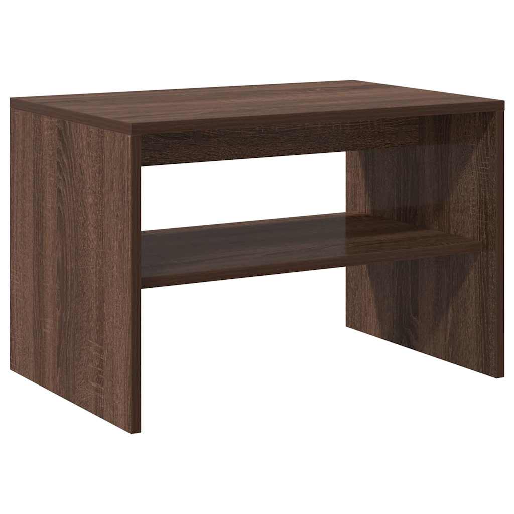 Tv-meubel 60x40x40 cm bewerkt hout bruin eikenkleur is nu te koop bij PeponiXL, paradijselijk wonen!