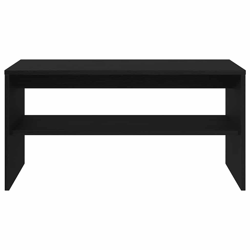 Tv-meubel 80x40x40 cm spaanplaat zwart eikenkleurig is nu te koop bij PeponiXL, paradijselijk wonen!