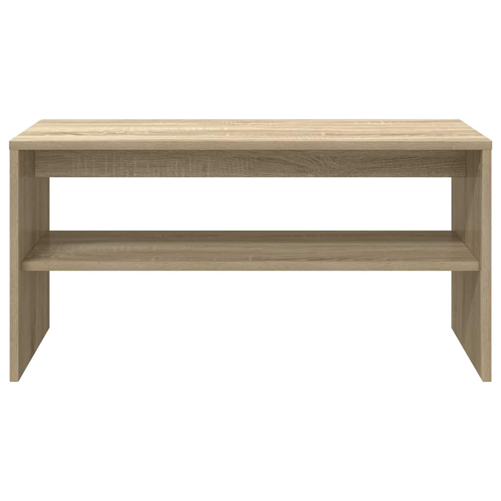 Tv-meubel 80x40x40 cm bewerkt hout sonoma eikenkleurig is nu te koop bij PeponiXL, paradijselijk wonen!