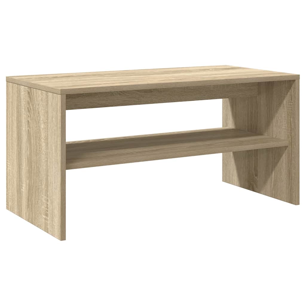 Tv-meubel 80x40x40 cm bewerkt hout sonoma eikenkleurig is nu te koop bij PeponiXL, paradijselijk wonen!