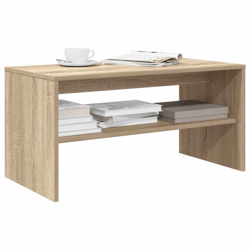 Tv-meubel 80x40x40 cm bewerkt hout sonoma eikenkleurig is nu te koop bij PeponiXL, paradijselijk wonen!