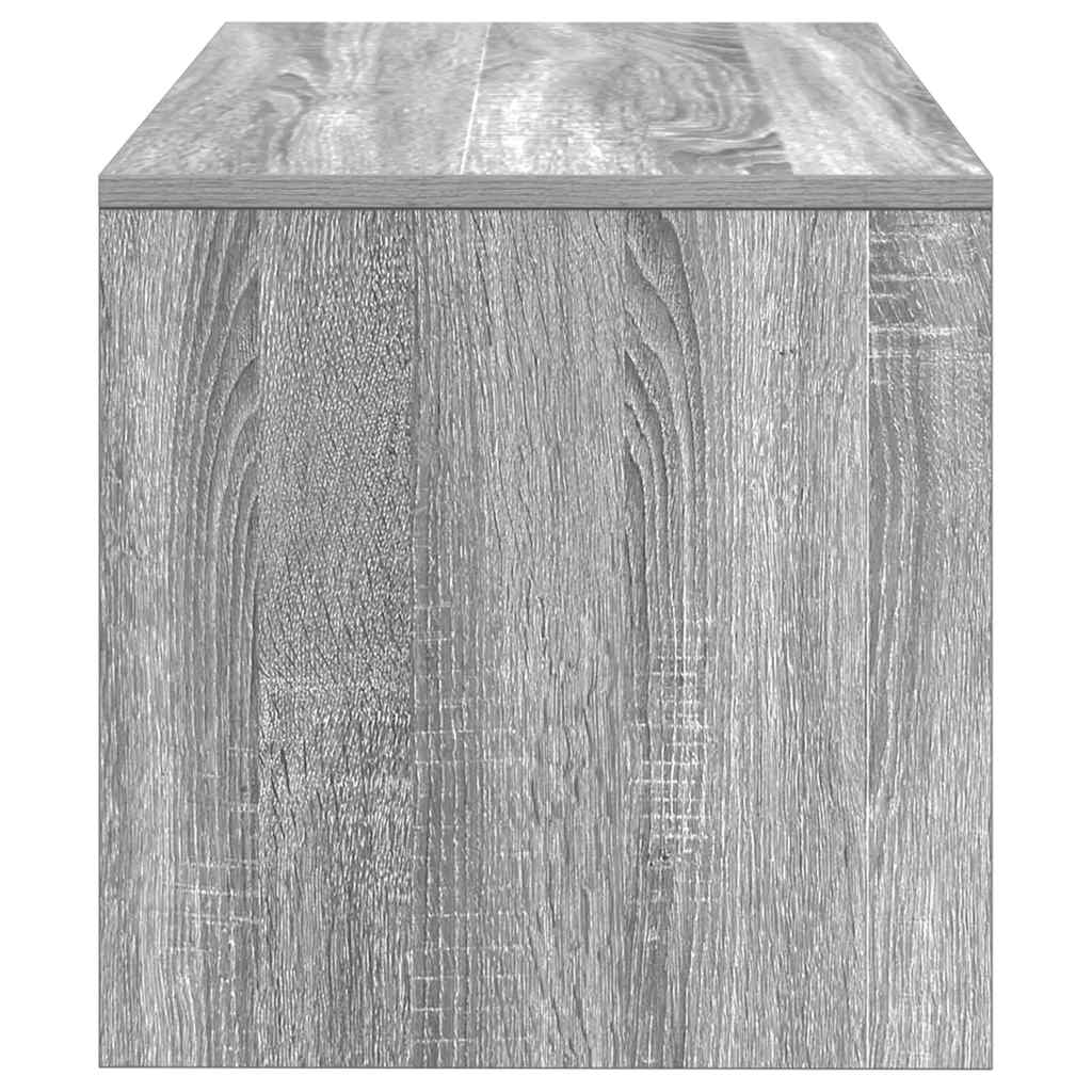 Tv-meubel 80x40x40 cm bewerkt hout grijs sonoma eikenkleurig is nu te koop bij PeponiXL, paradijselijk wonen!