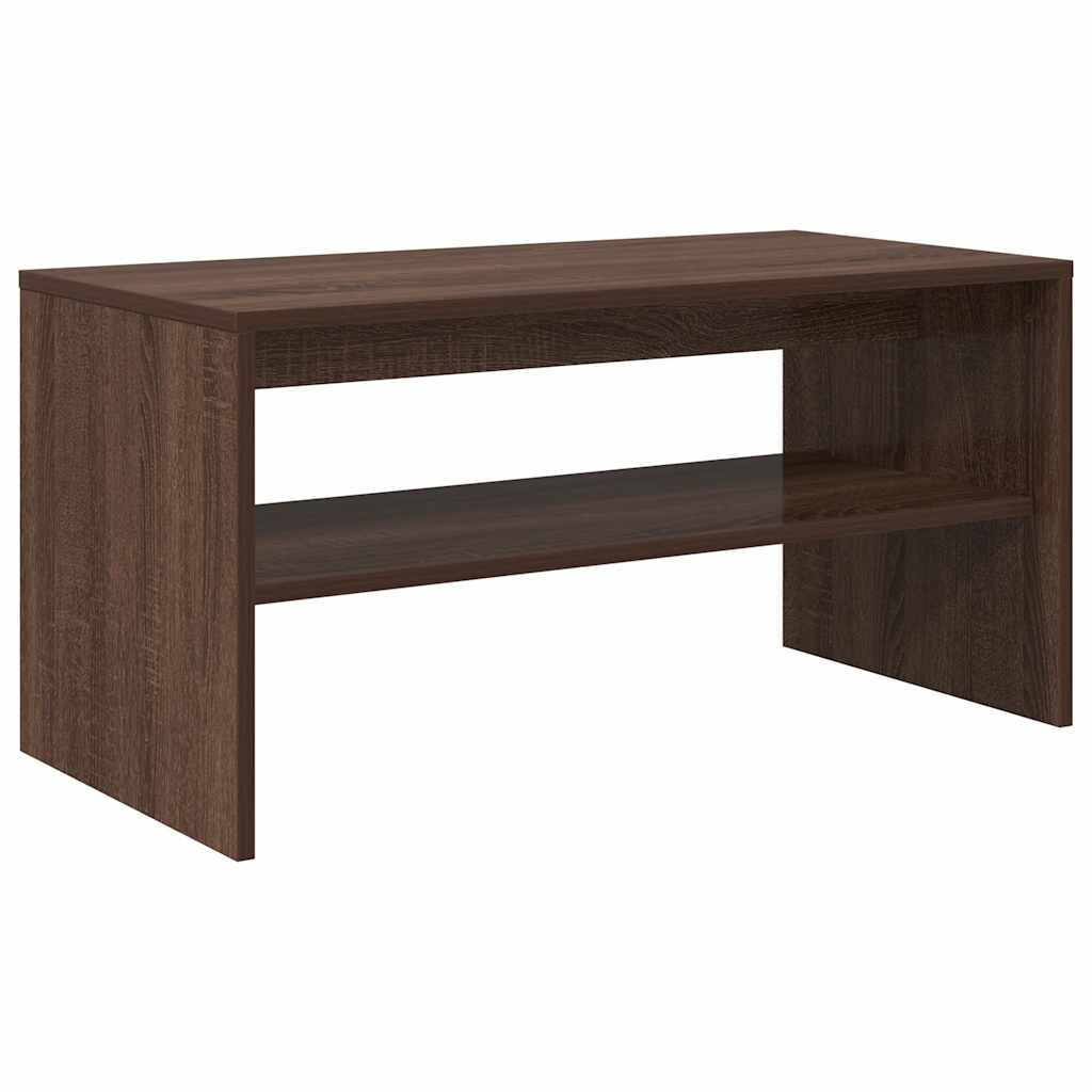 Tv-meubel 80x40x40 cm bewerkt hout bruin eikenkleur is nu te koop bij PeponiXL, paradijselijk wonen!