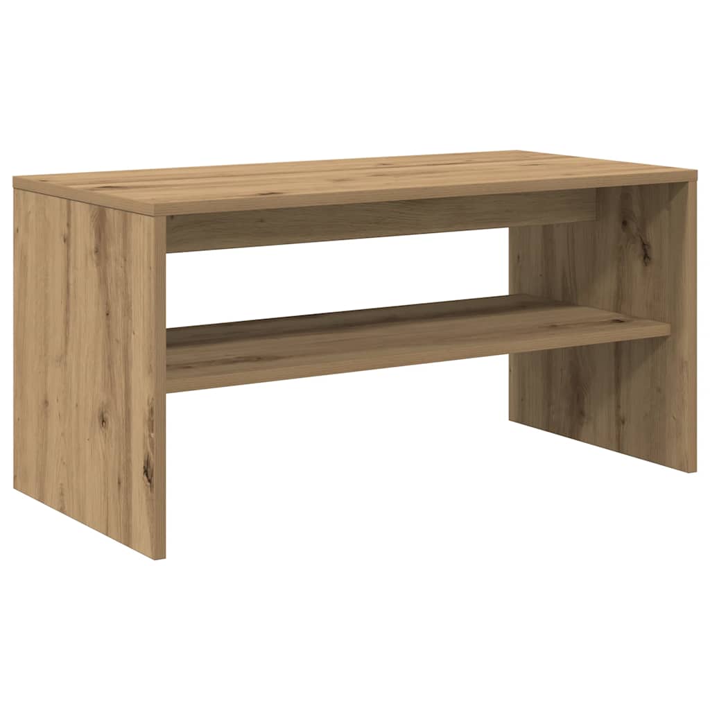 Tv-meubel 80x40x40 cm bewerkt hout artisanaal eikenkleur is nu te koop bij PeponiXL, paradijselijk wonen!