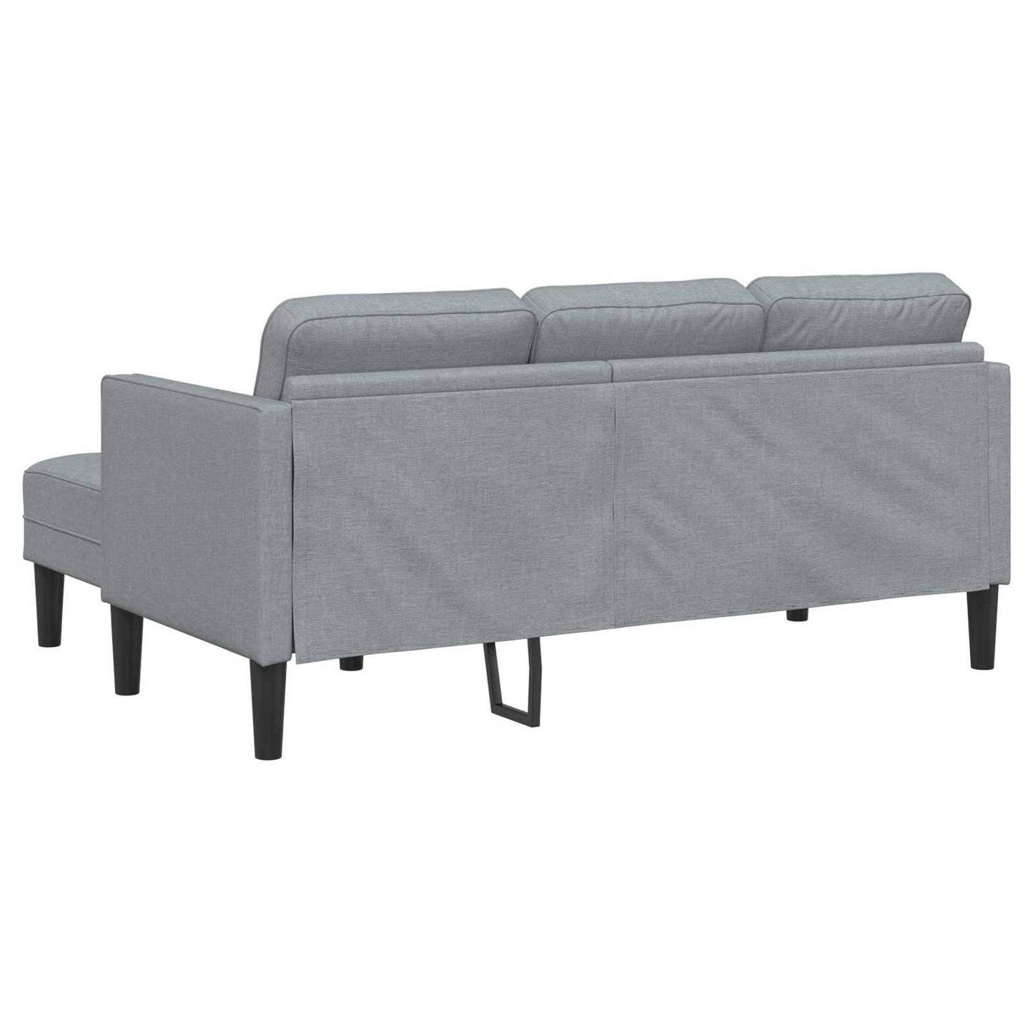 Bankstel met kussen 2 pcs Lichtgrijs Polyester is nu te koop bij PeponiXL, paradijselijk wonen!