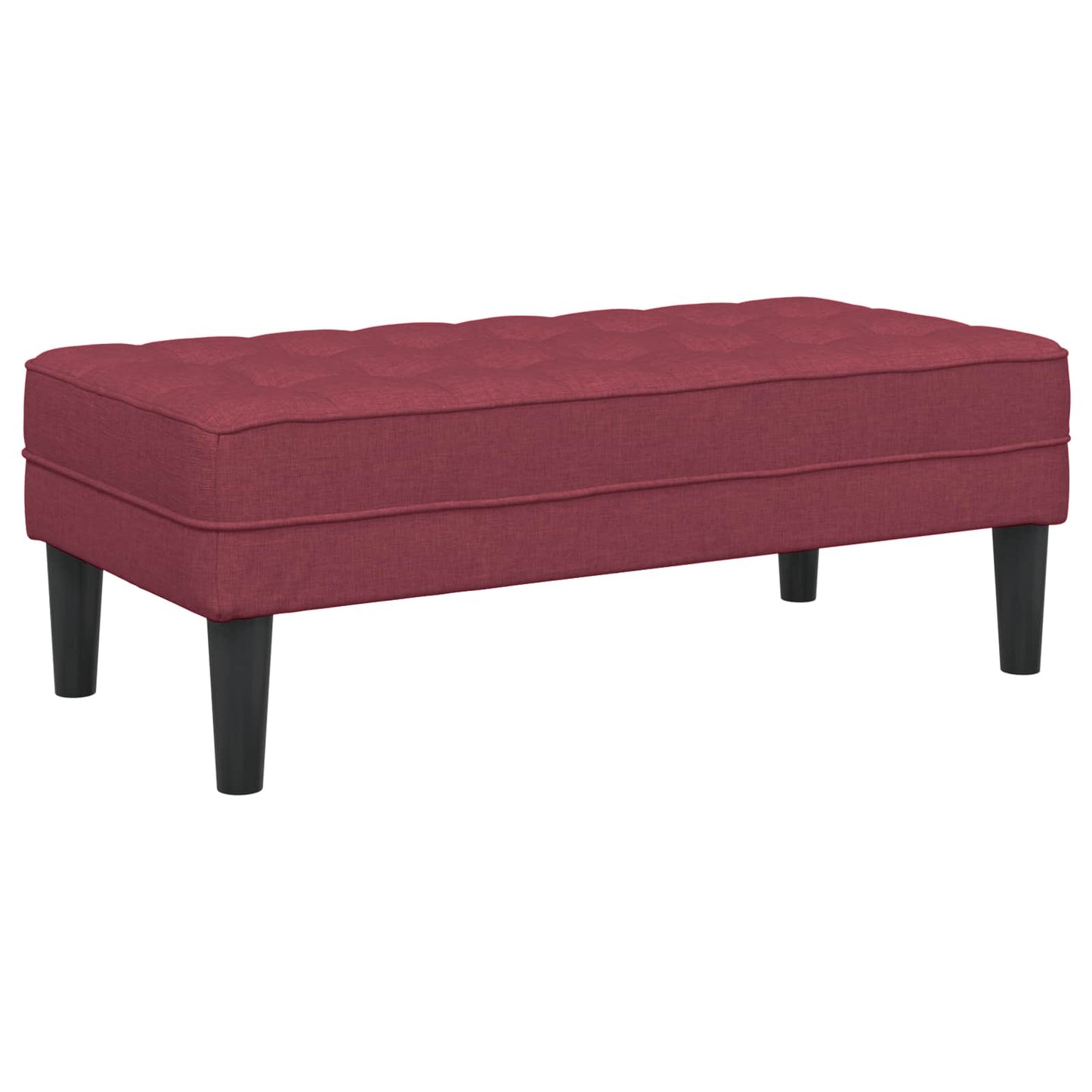 Bankstel met kussen 2 pcs Wijnrood Polyester is nu te koop bij PeponiXL, paradijselijk wonen!