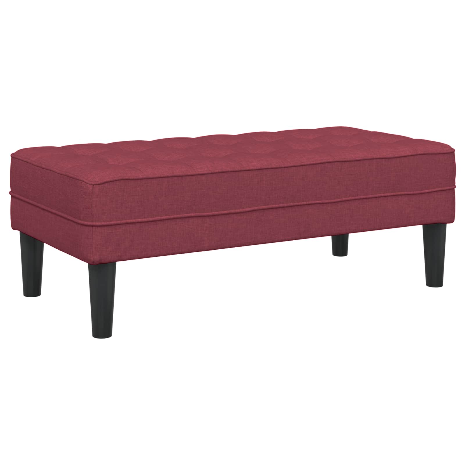 Bankstel met kussen 2 pcs Wijnrood Polyester is nu te koop bij PeponiXL, paradijselijk wonen!