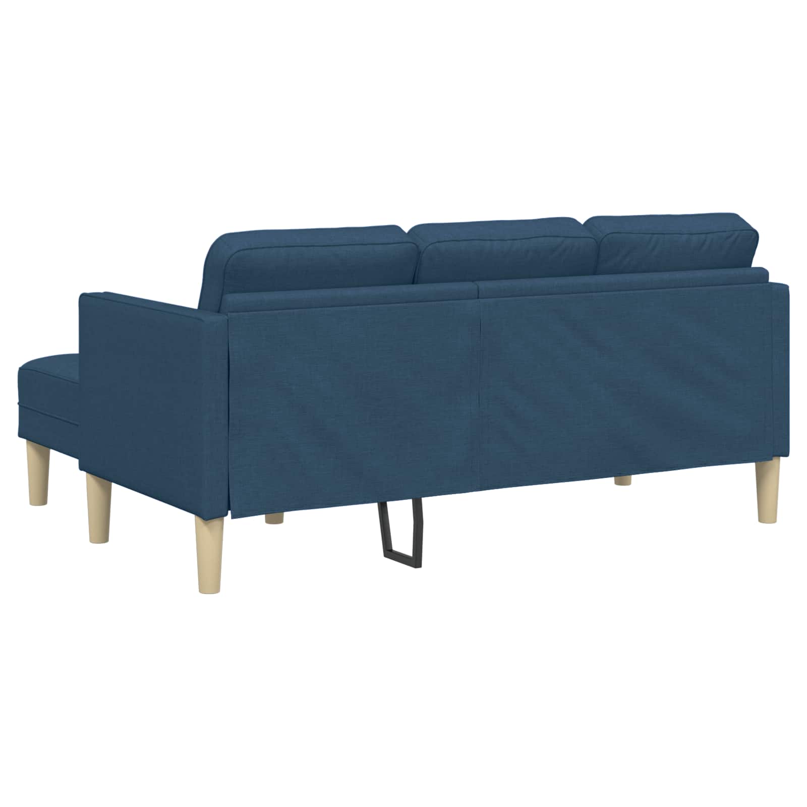 Bankstel met kussen 2 pcs Blauw Polyester is nu te koop bij PeponiXL, paradijselijk wonen!