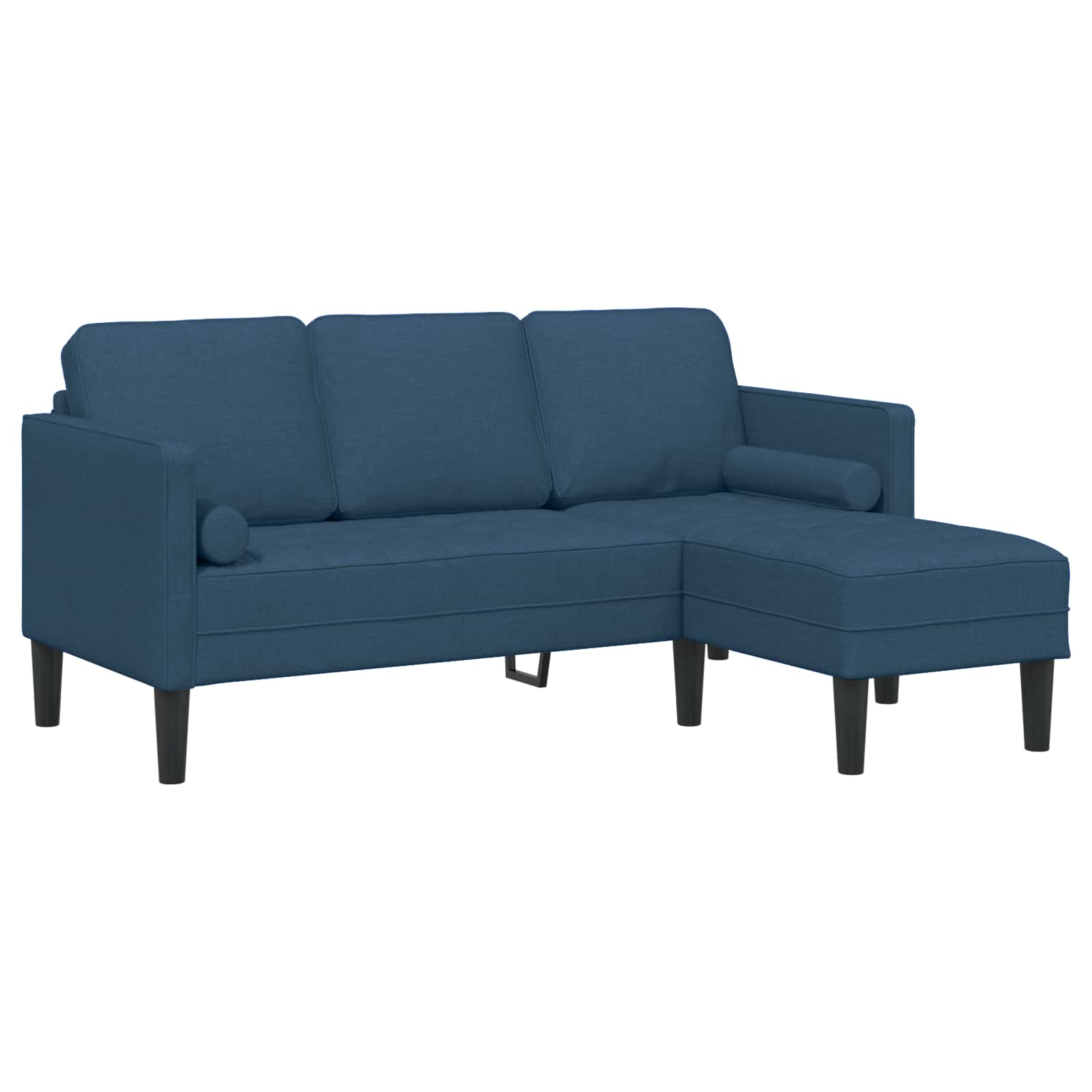 Bankstel met kussen 2 pcs Blauw Polyester is nu te koop bij PeponiXL, paradijselijk wonen!