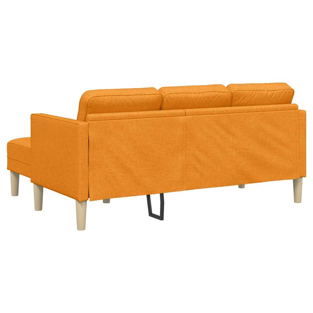 Bankstel met kussen 2 pcs Donkergeel Polyester is nu te koop bij PeponiXL, paradijselijk wonen!