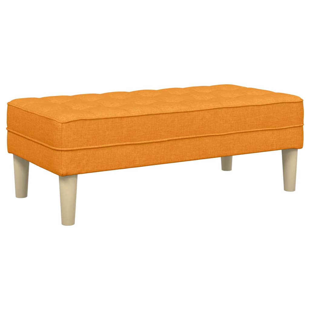 Bankstel met kussen 2 pcs Donkergeel Polyester is nu te koop bij PeponiXL, paradijselijk wonen!
