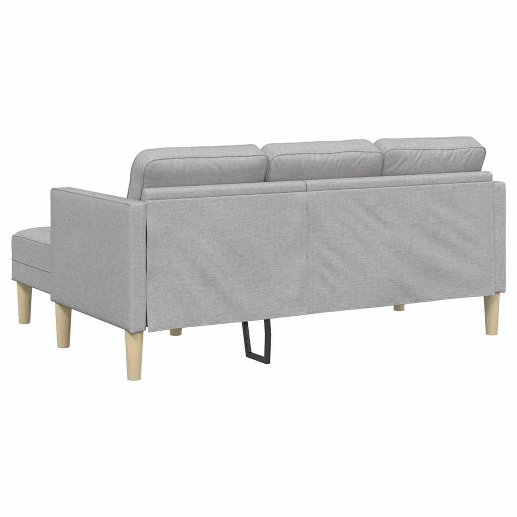Bankstel 2 pcs Wolkengrijs 173 x 131 x 67 cm Polyester is nu te koop bij PeponiXL, paradijselijk wonen!