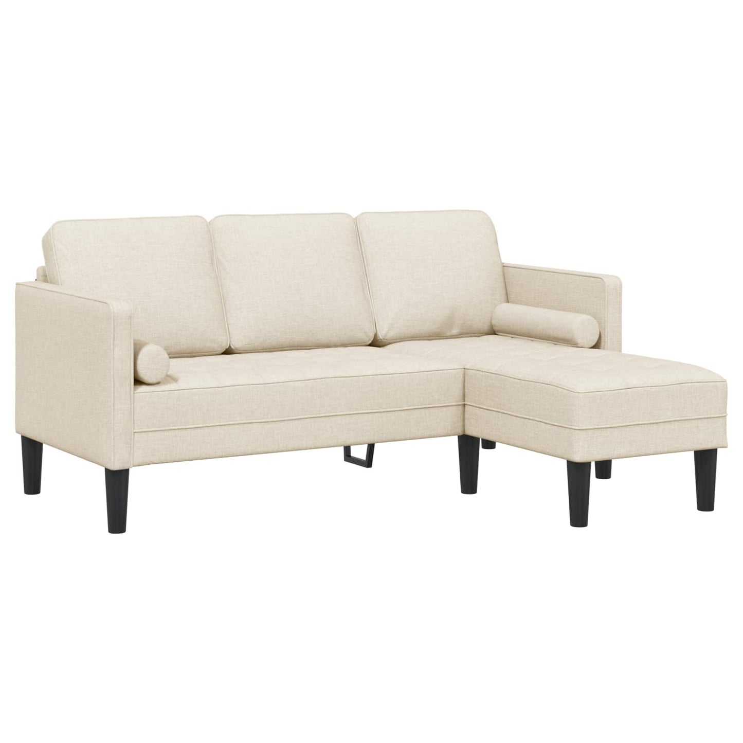 Bankstel met kussen 2 pcs Linnen Polyester is nu te koop bij PeponiXL, paradijselijk wonen!