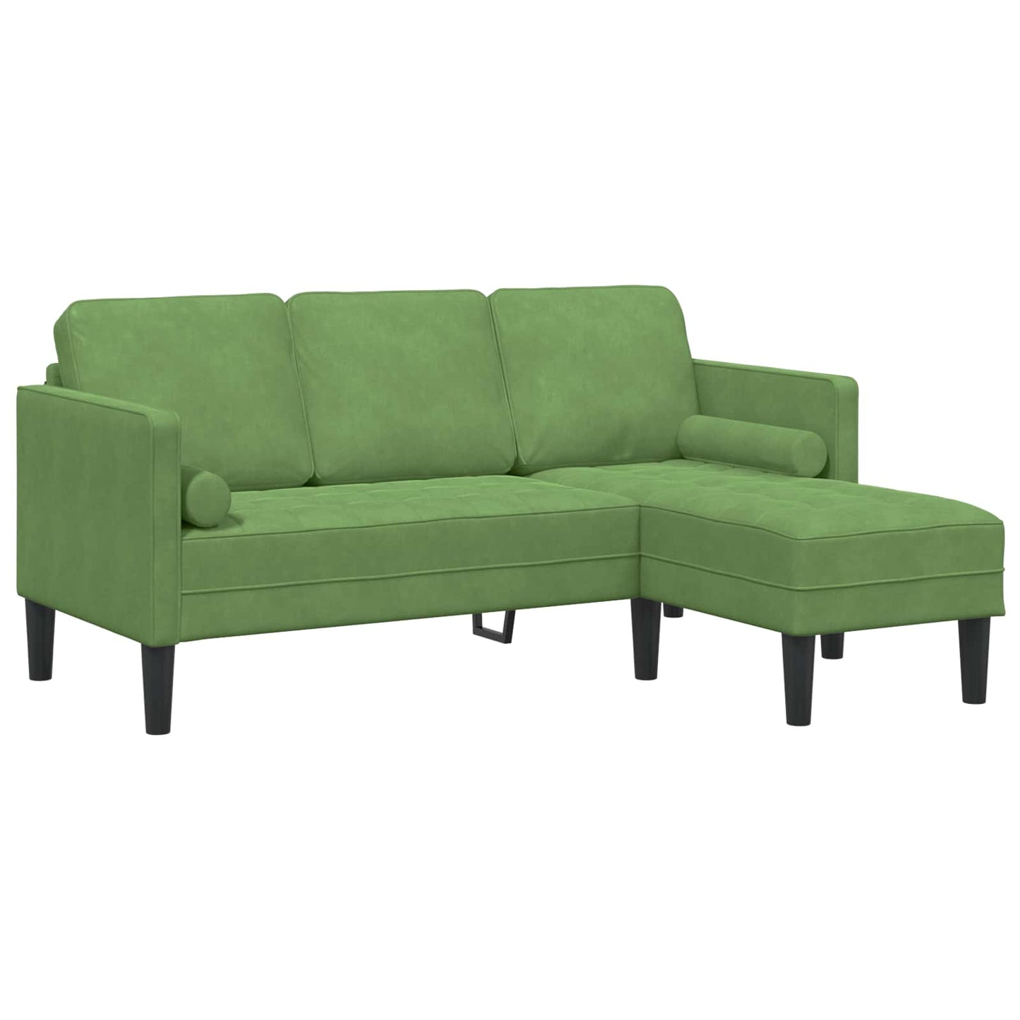 Bankstel met kussen 2 pcs Lichtgroen Polyester is nu te koop bij PeponiXL, paradijselijk wonen!