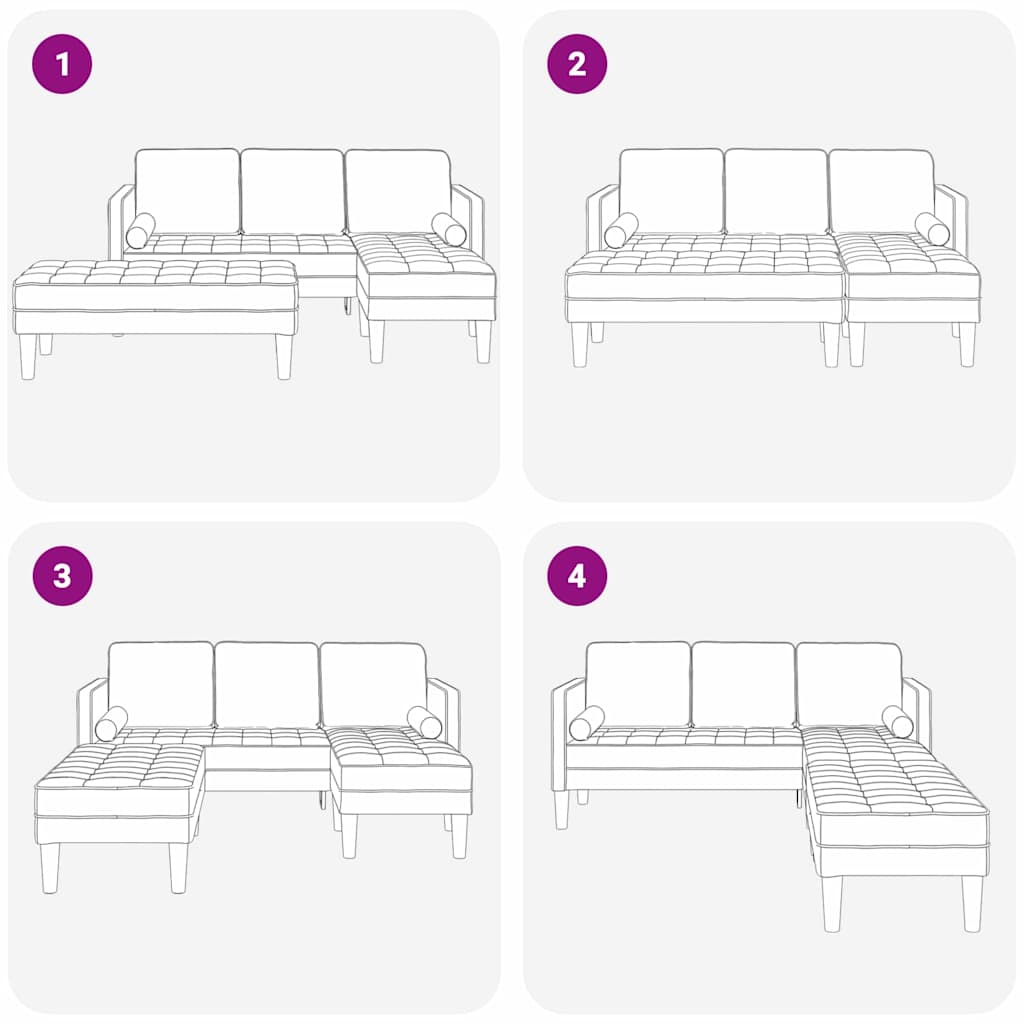 Bankstel met kussen 2 pcs Zwart Polyester is nu te koop bij PeponiXL, paradijselijk wonen!